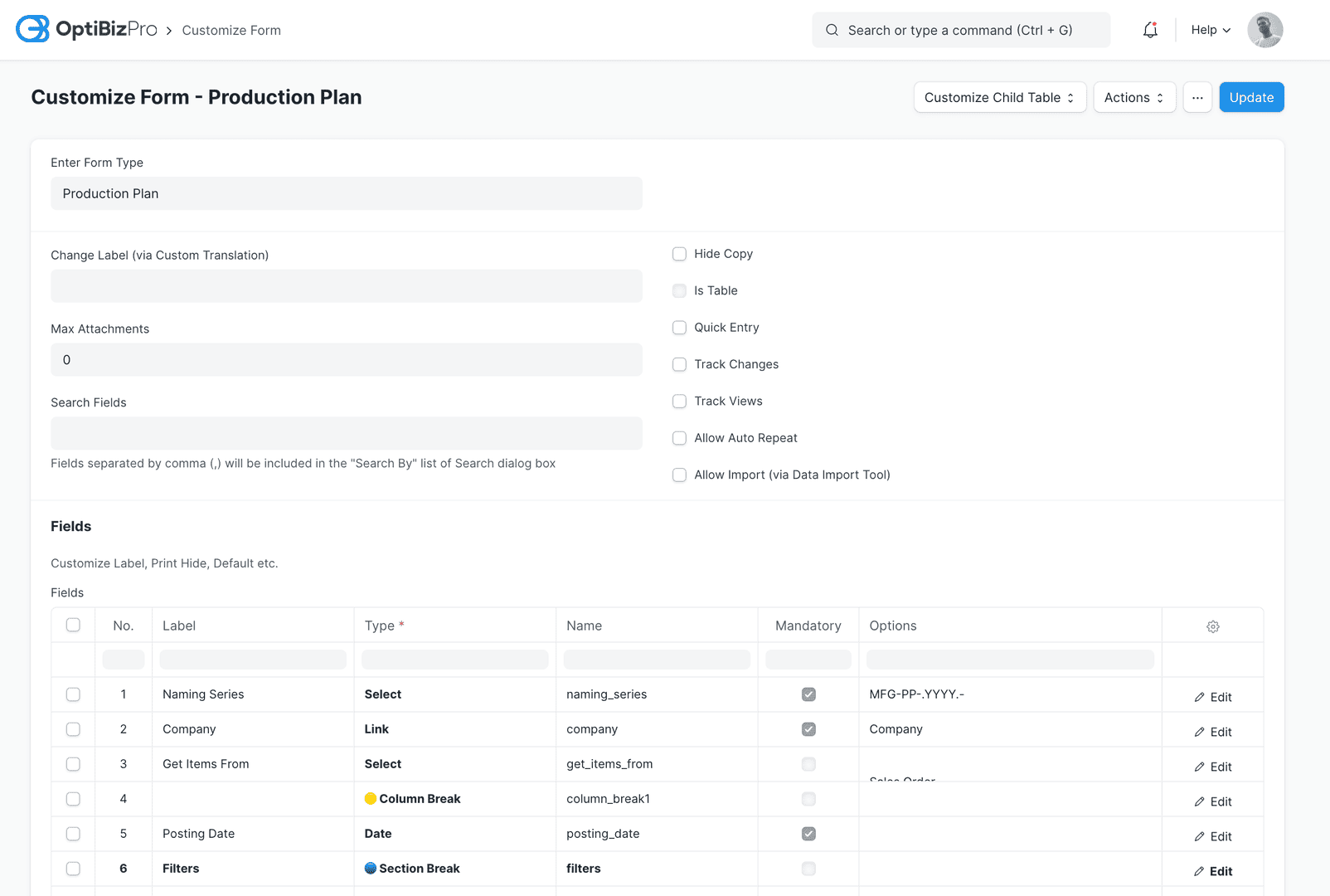 On-The-Fly Customizations