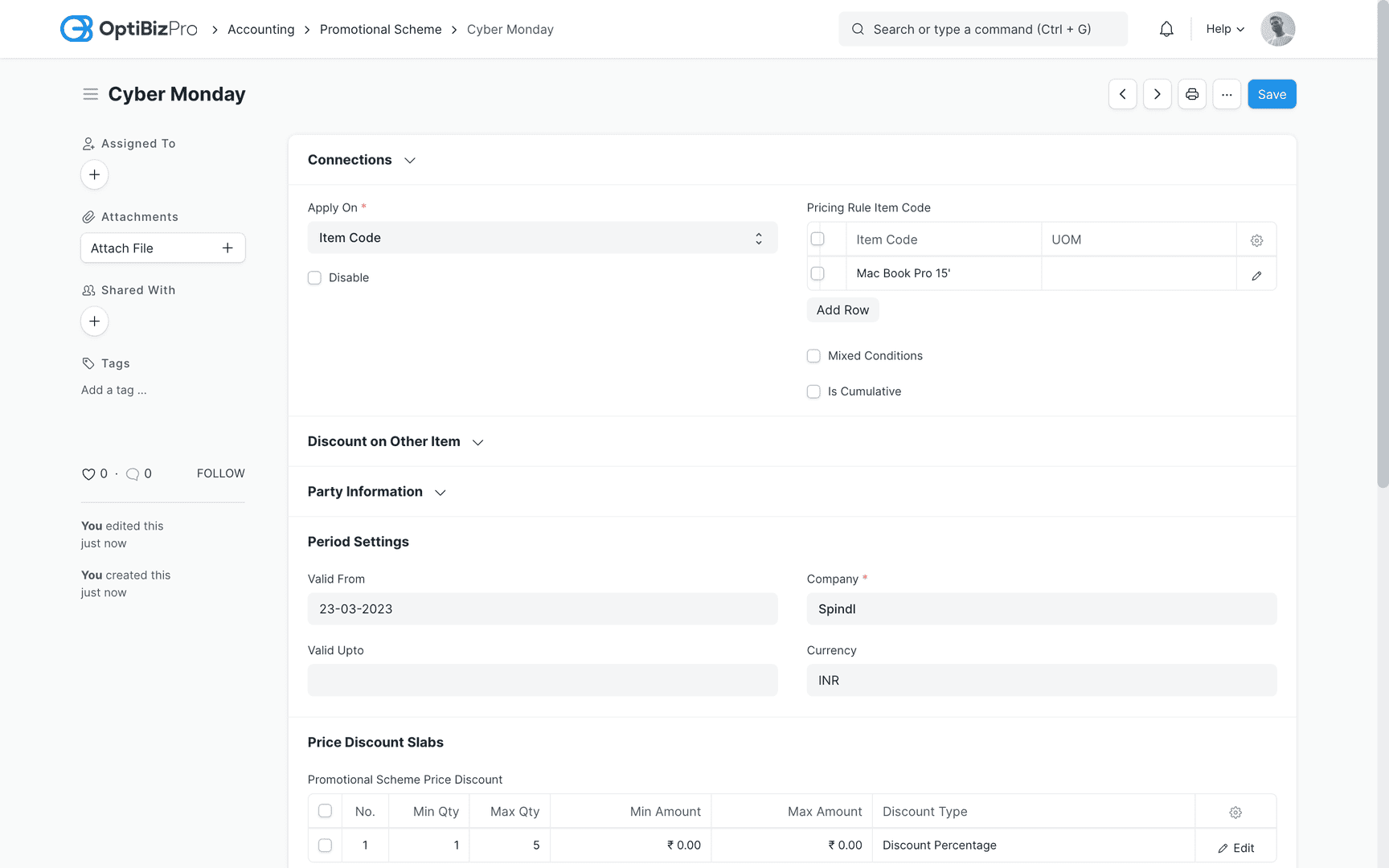 OptiBizPro - open source pos software