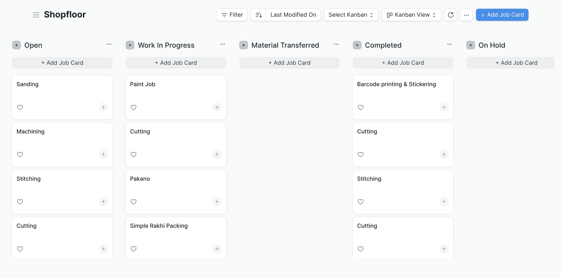 Shop Floor Management